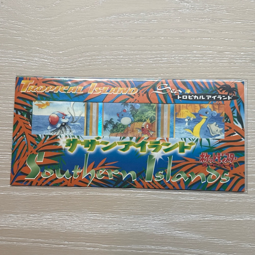 Pokémon Southern Island Tropical Island “Sea” Sealed